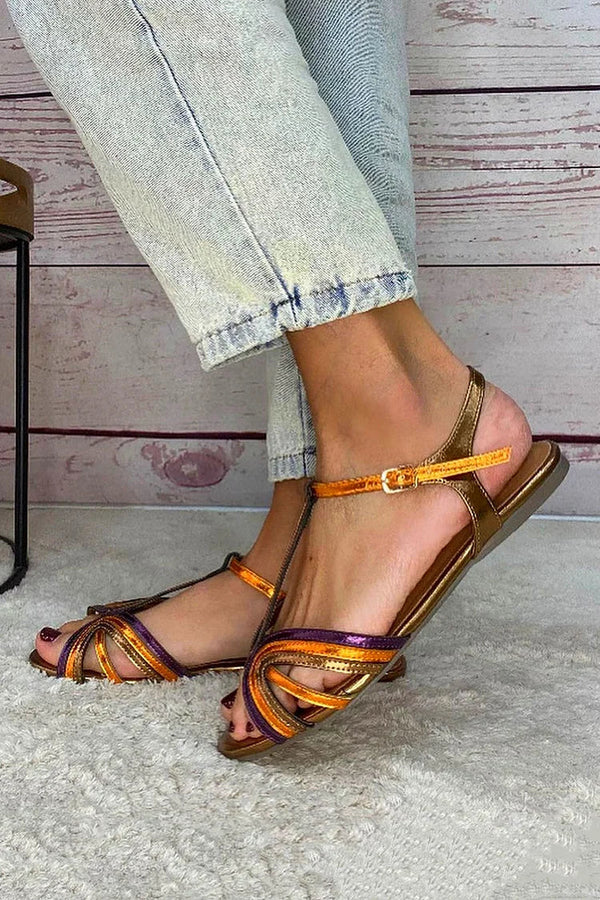 Carmen | Sandalias en Tonos Mediterráneos