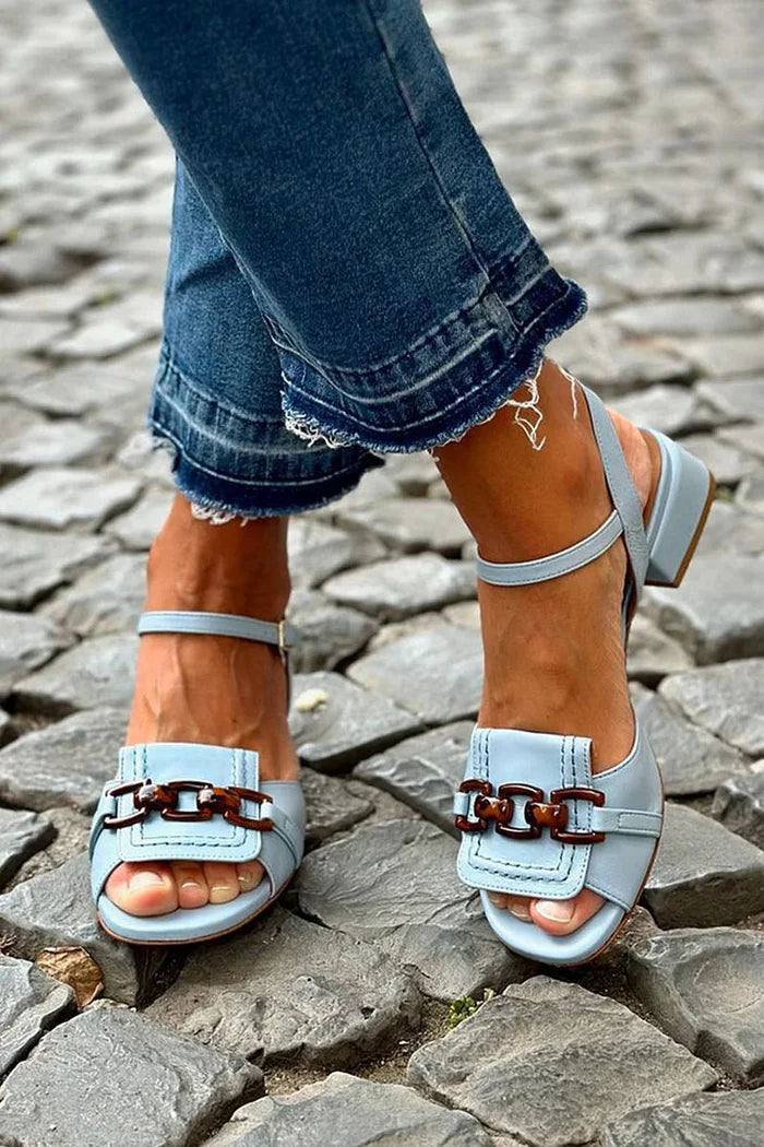 Azzurra | Sandalias Elegantes de Verano
