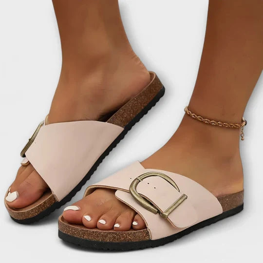 Alessia | Sandalias Cómodas con Hebilla