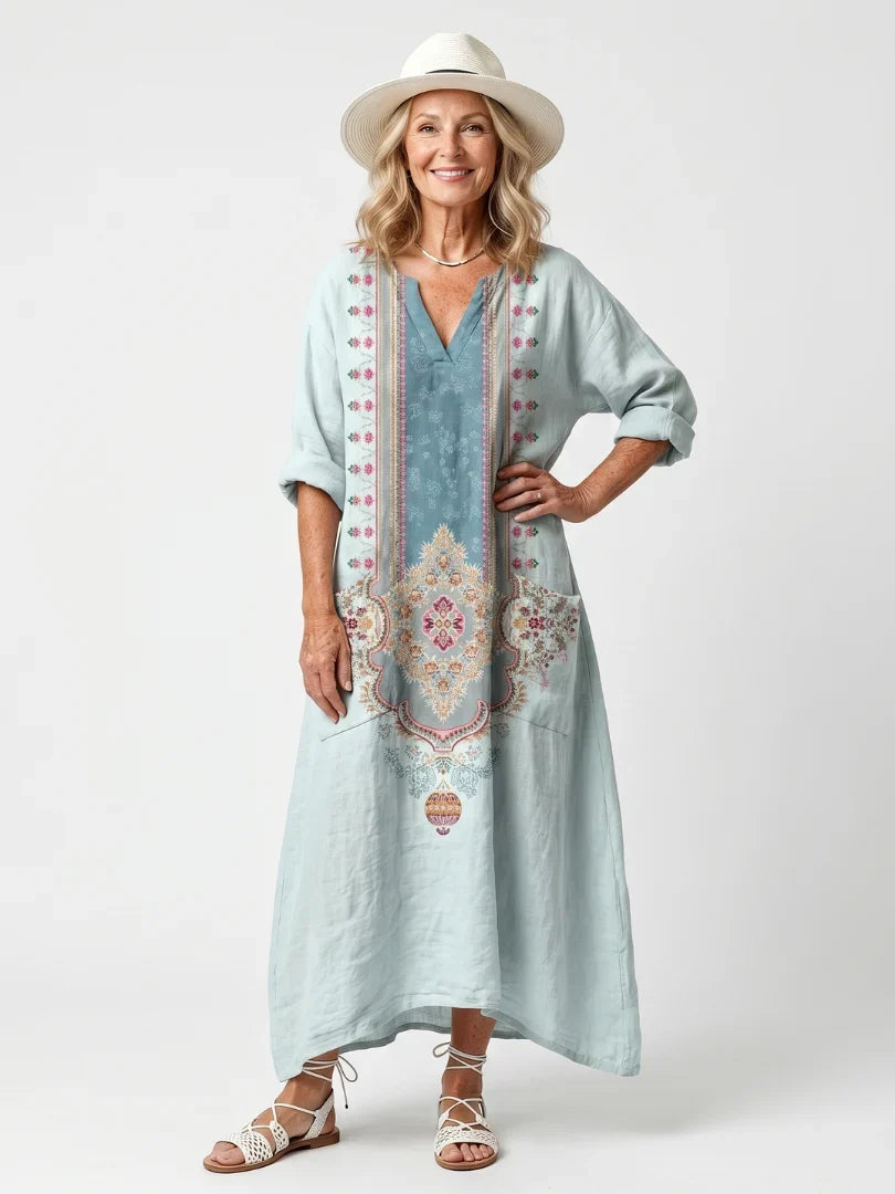 Kassiani | Vestido Boho Ligero de Verano