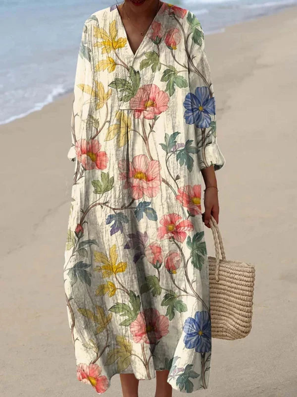 Aubrie | Vestido Largo Boho