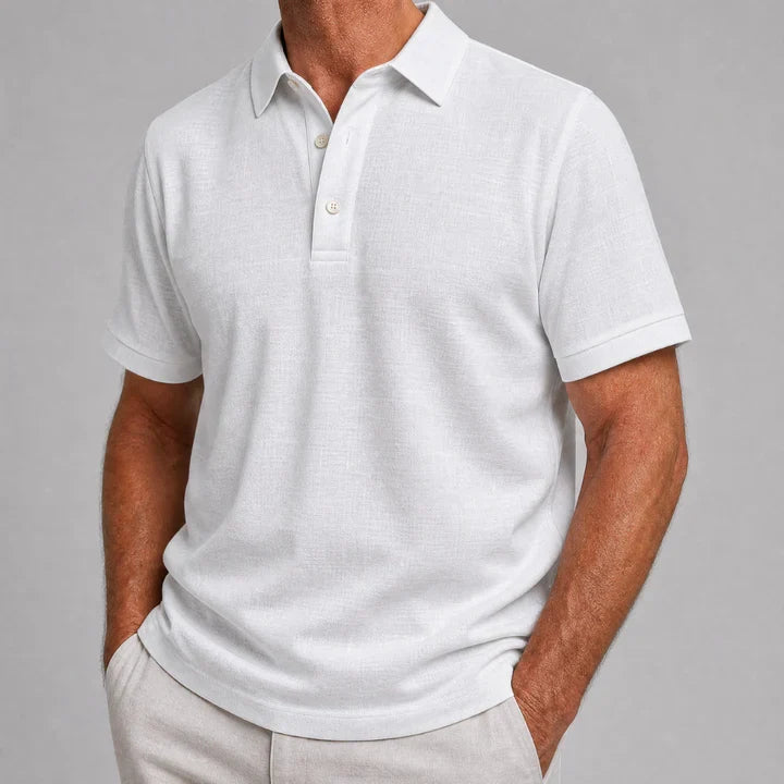 Tristan | Polo Elegante de Lino para Hombre