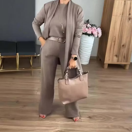 Katrina | Conjunto Elegante de Tres Piezas