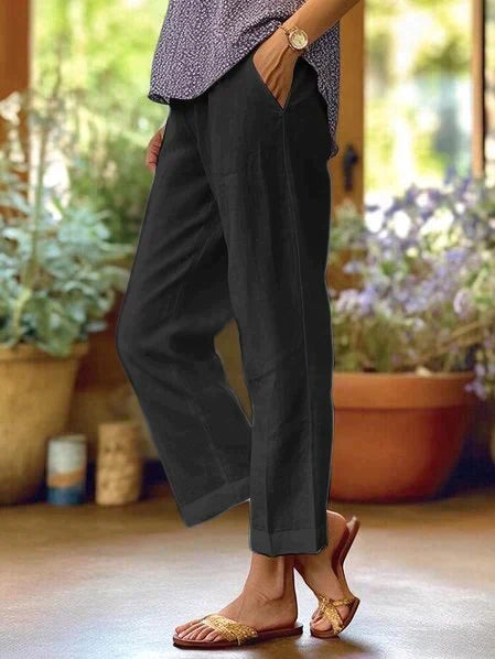 Margot | Pantalones de Lino de Verano para Mujer