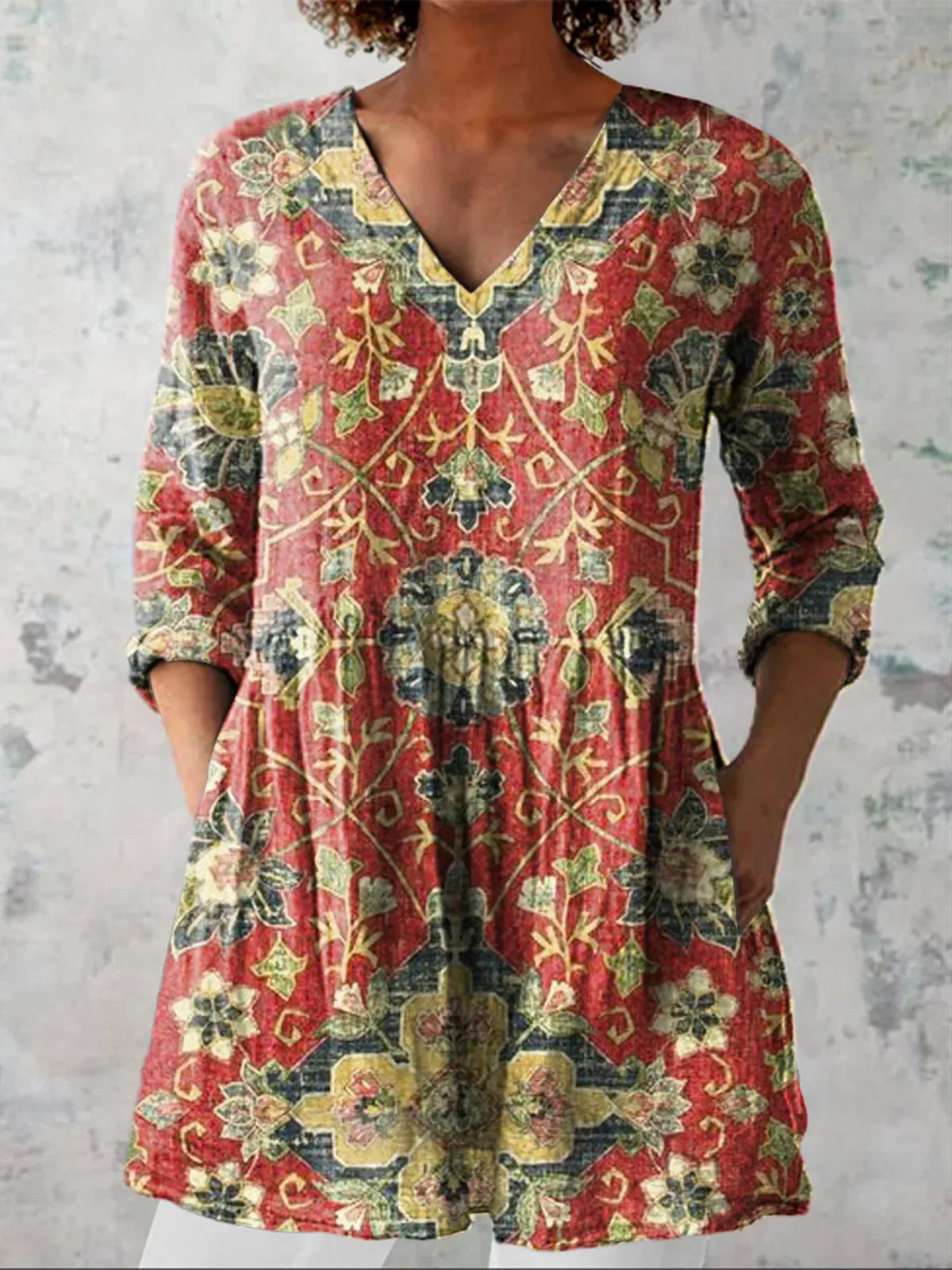 Jacqueline | Blusa Larga Elegante y Cómoda