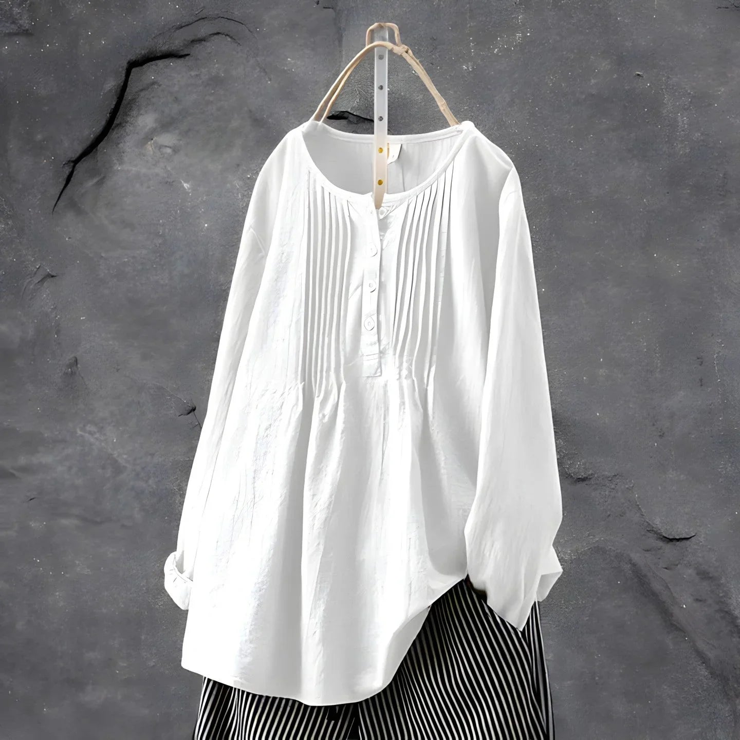 Annie - Blusa túnica clásica