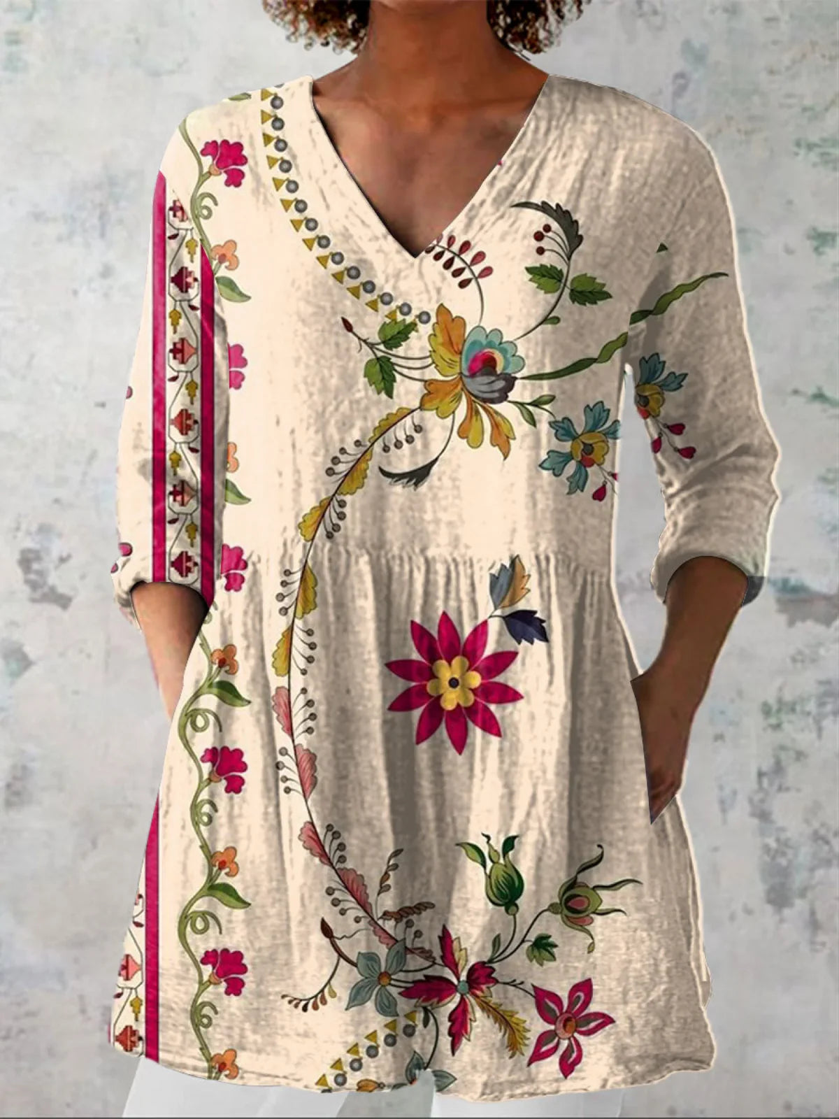 Geneviève | Blusa Larga Elegante y Cómoda