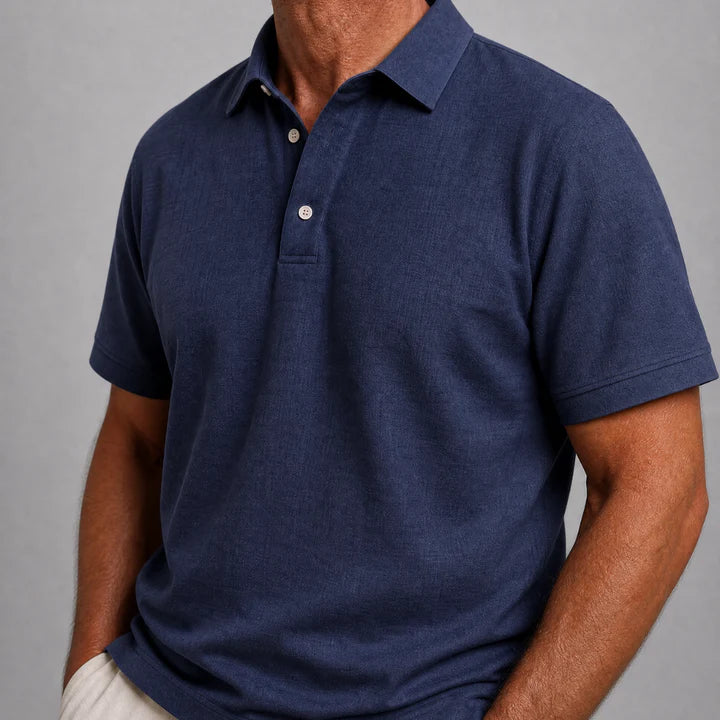 Tristan | Polo Elegante de Lino para Hombre