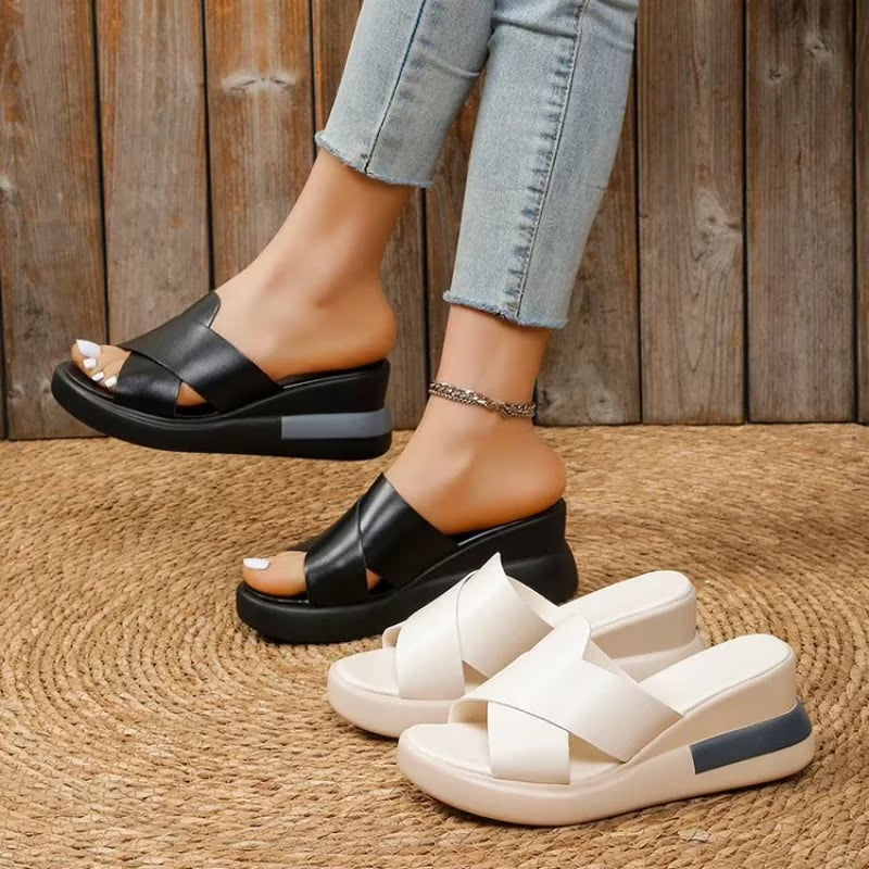 Vanessa | Sandalias Cómodas de Plataforma para Mujer