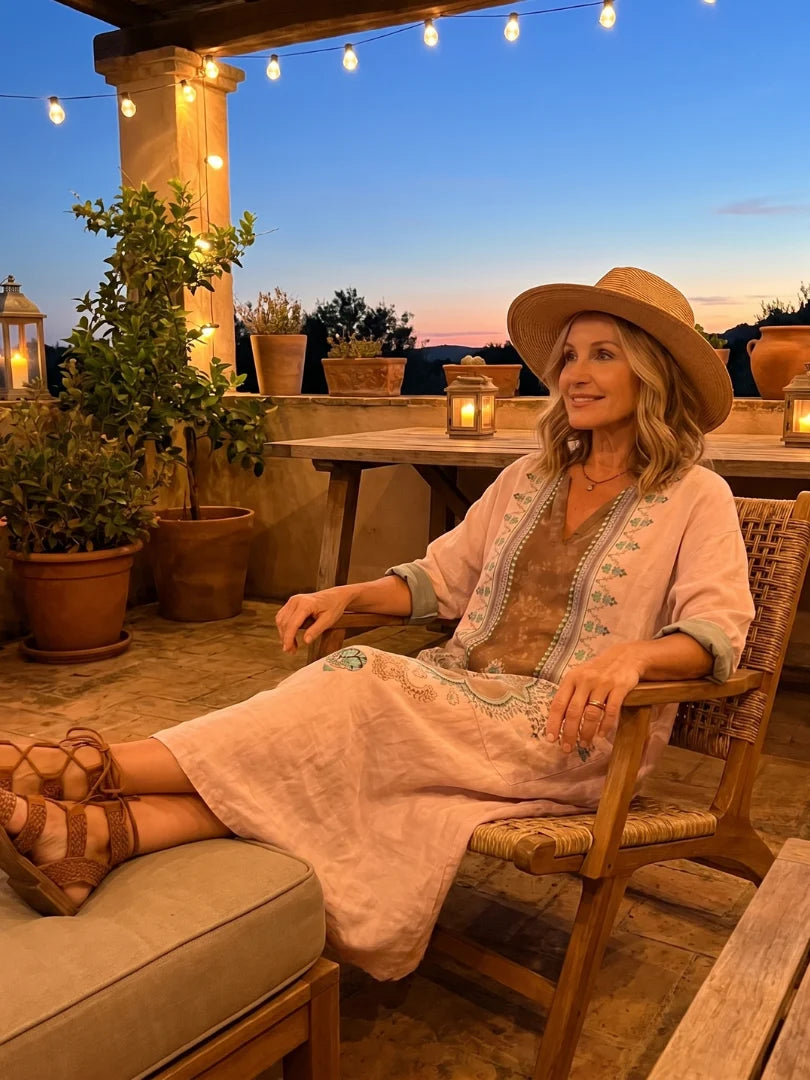 Kenza | Vestido Boho Ligero de Verano