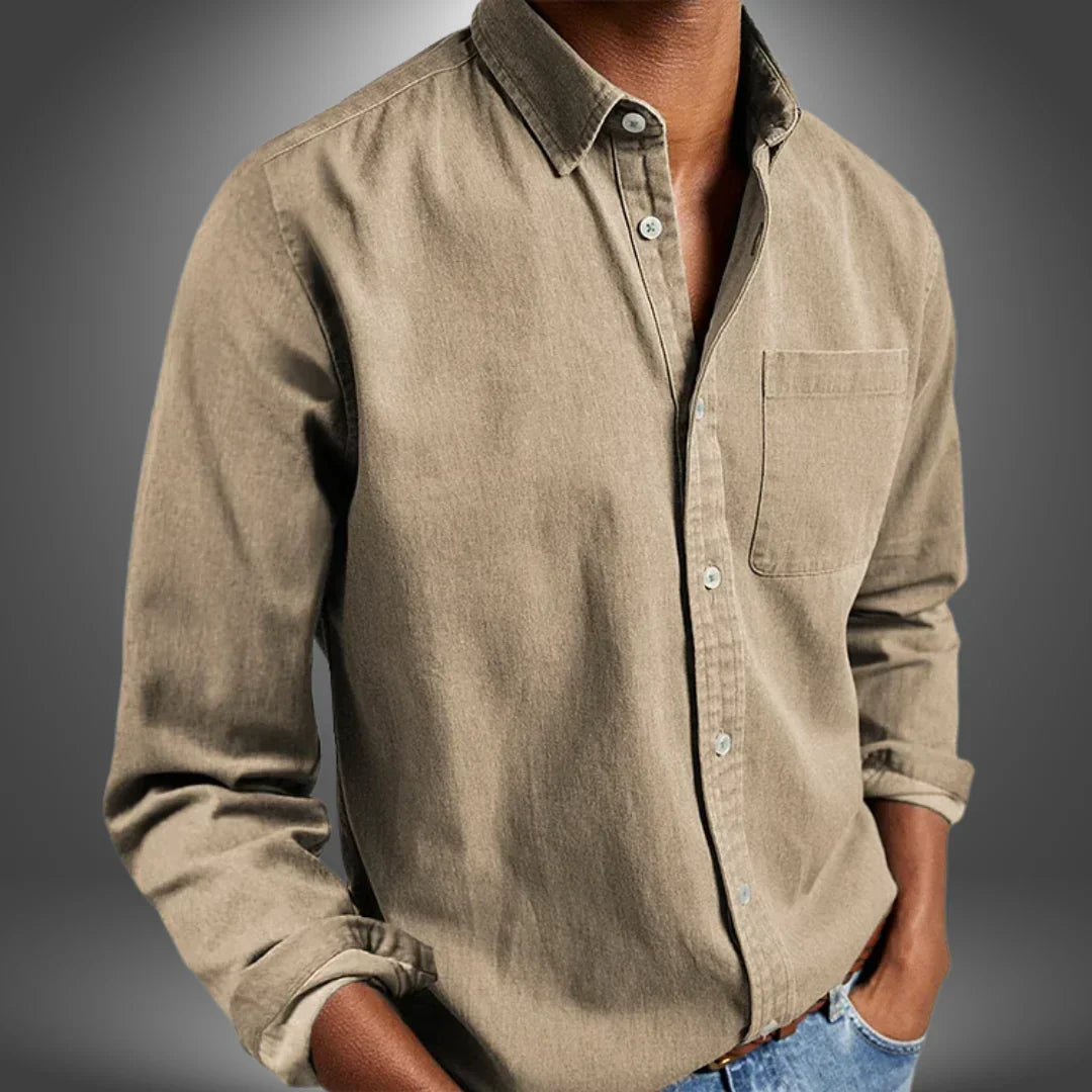 Leonardo - Camisa Artesanal para Hombre