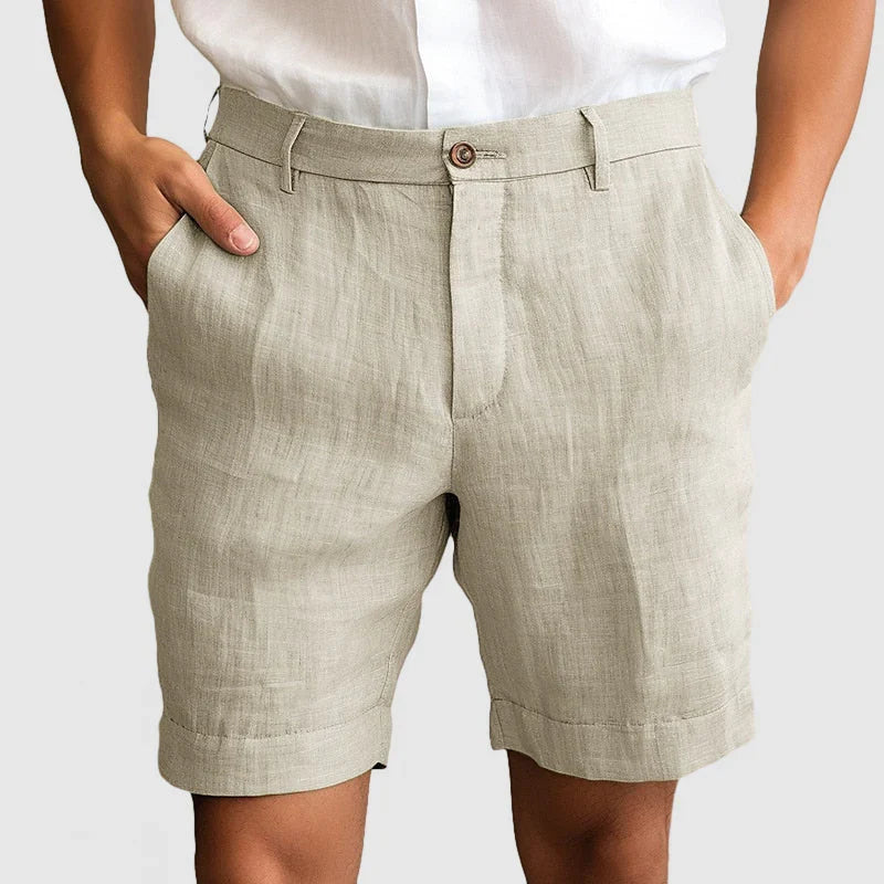 Luigi | Bermudas Elegantes de Lino para Hombre