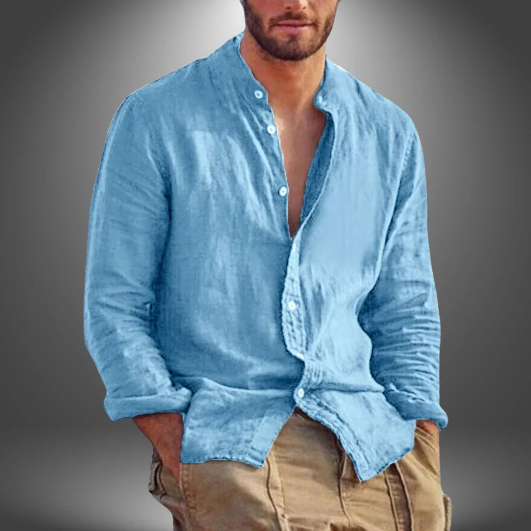 Pascual - Camisa de hombre en algodón premium