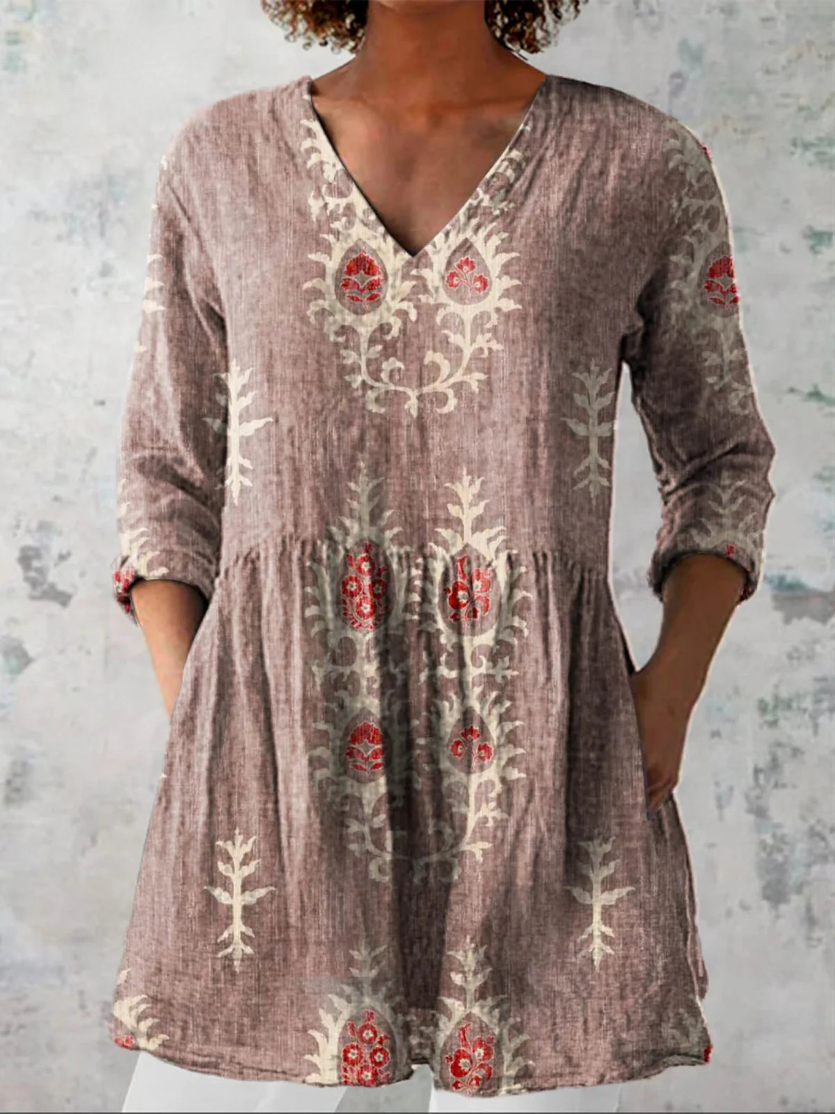 Manon | Blusa Larga Elegante y Cómoda