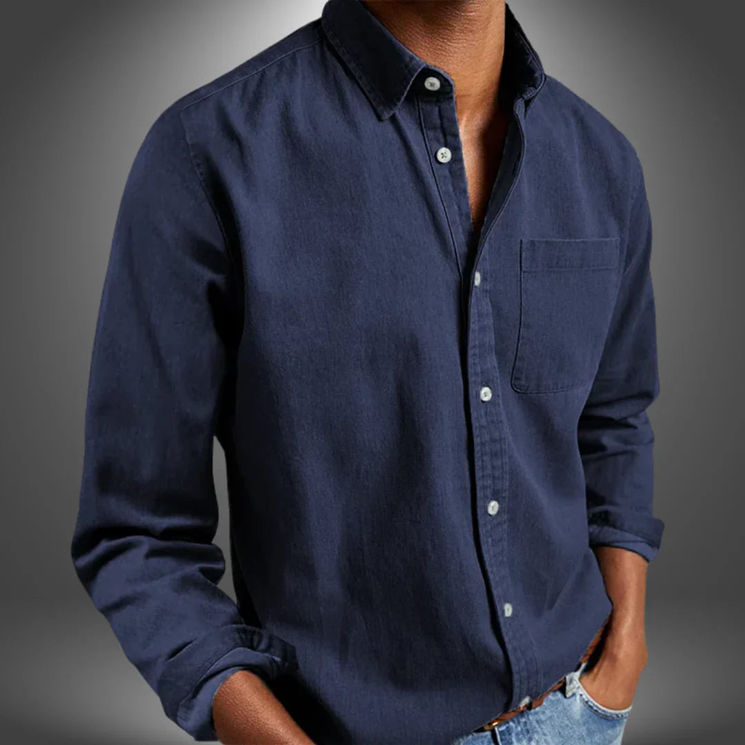 Leonardo - Camisa Artesanal para Hombre
