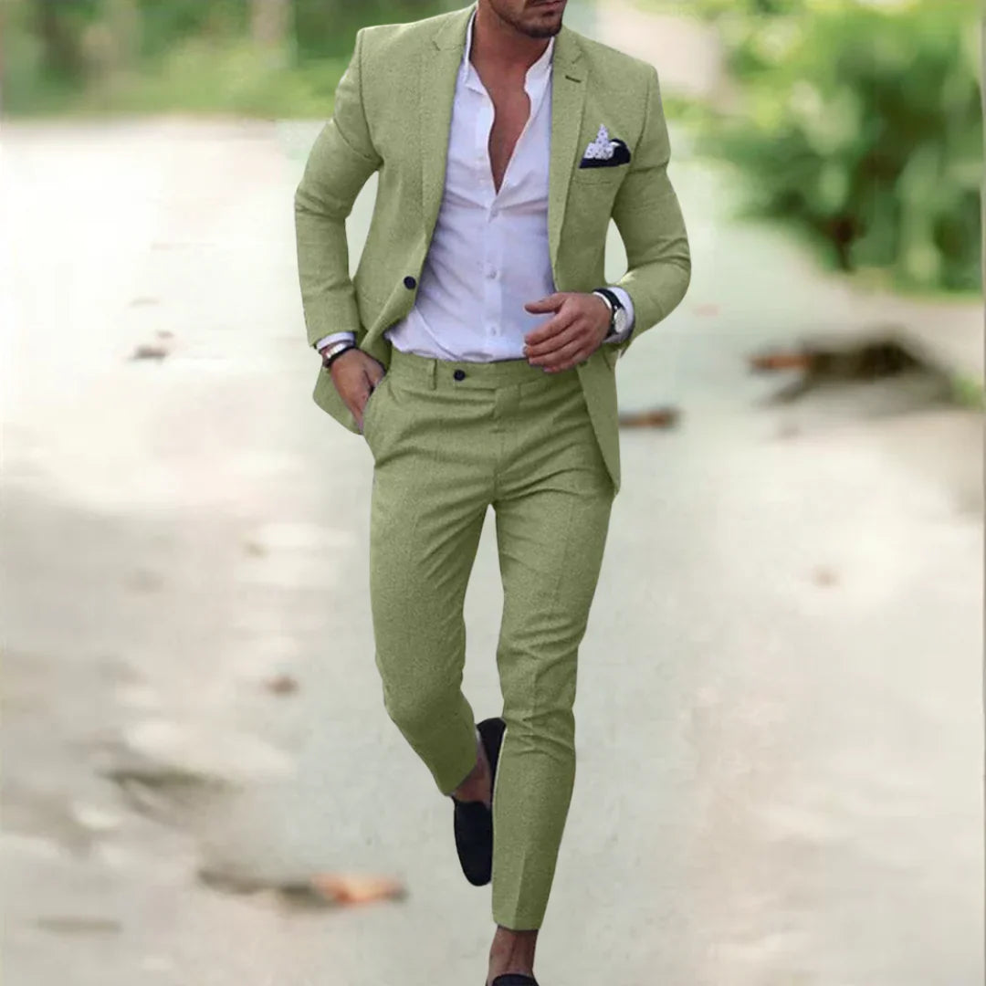 Giovanni - Traje elegante para hombre (Chaqueta + Pantalón)