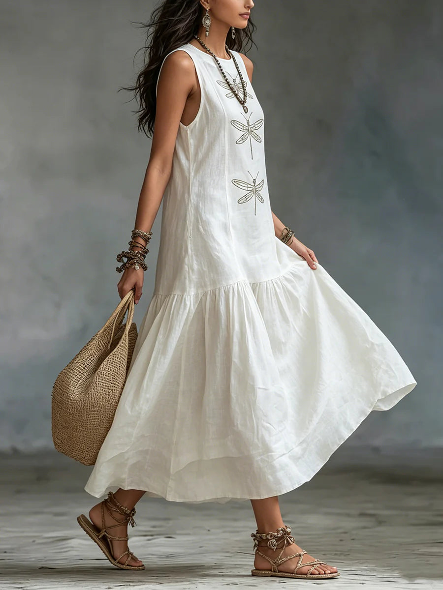 Geniva | Vestido Largo sin Mangas
