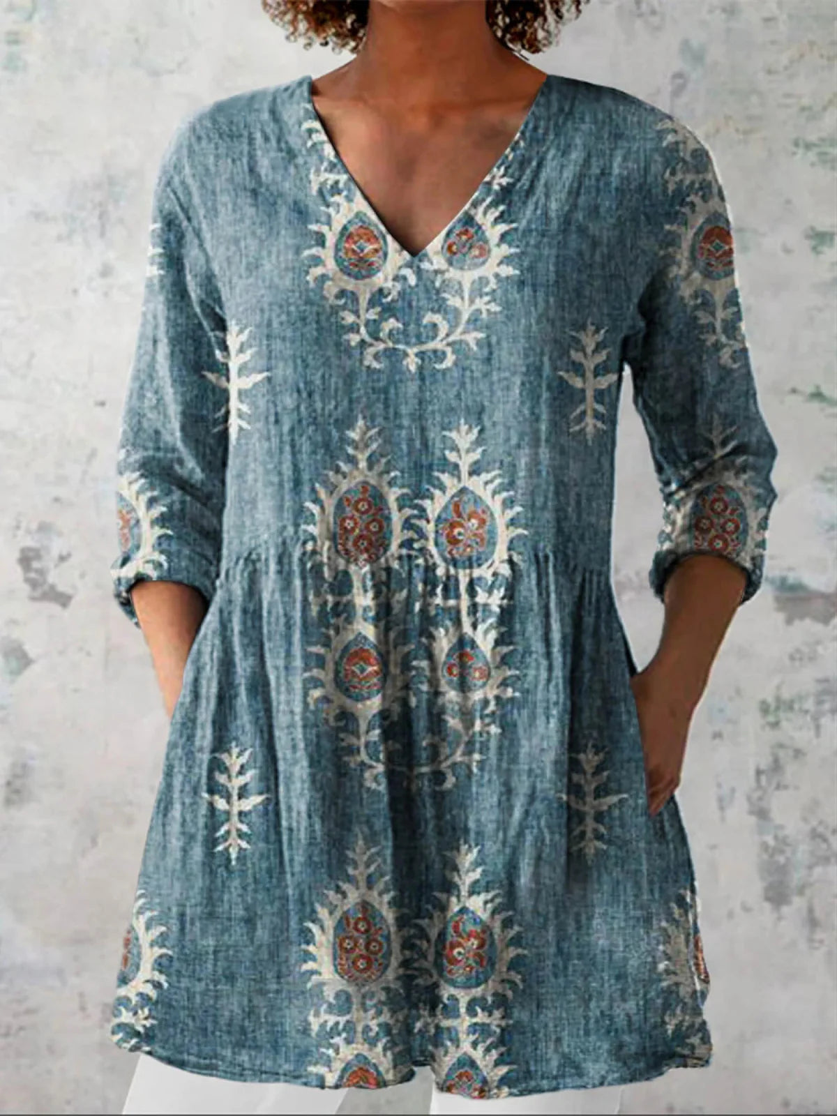 Manon | Blusa Larga Elegante y Cómoda