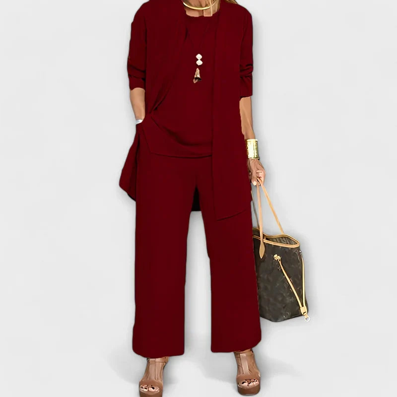 Felisa™ Conjunto Casual de 3 Piezas