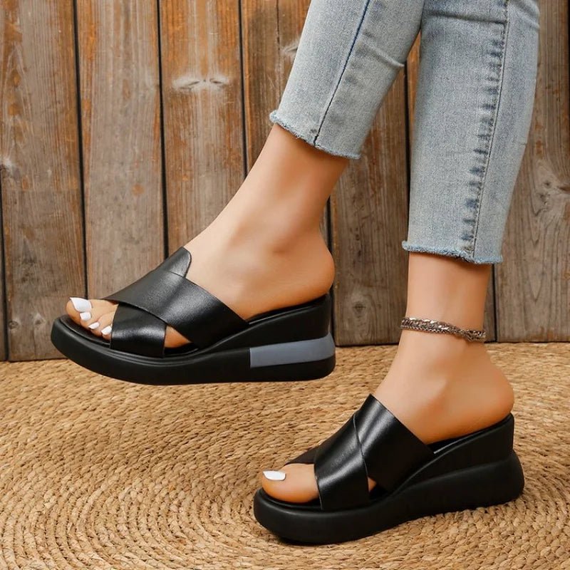 Vanessa | Sandalias Cómodas de Plataforma para Mujer