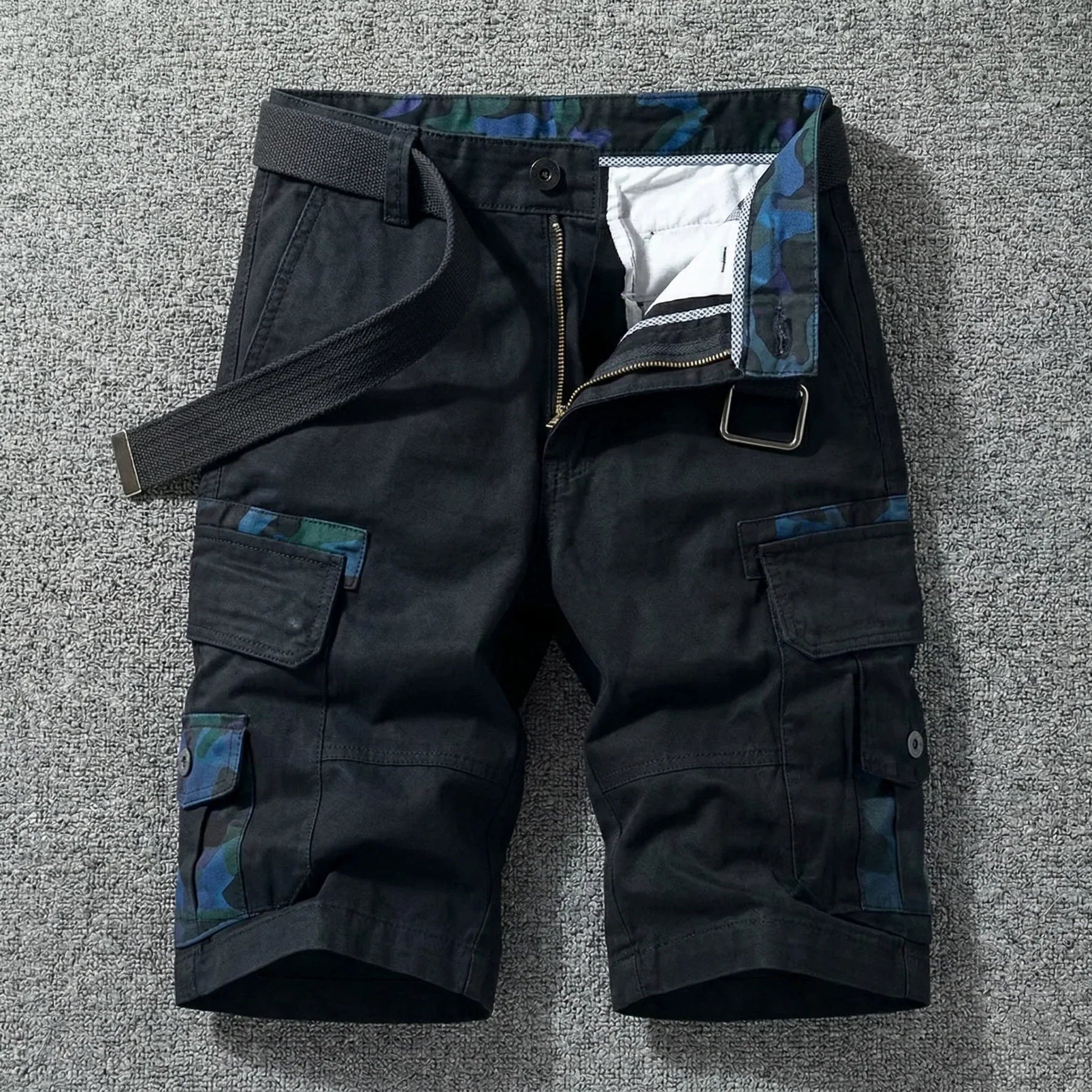 Hedan | Pantalones Cortos Cargo con Cinturón