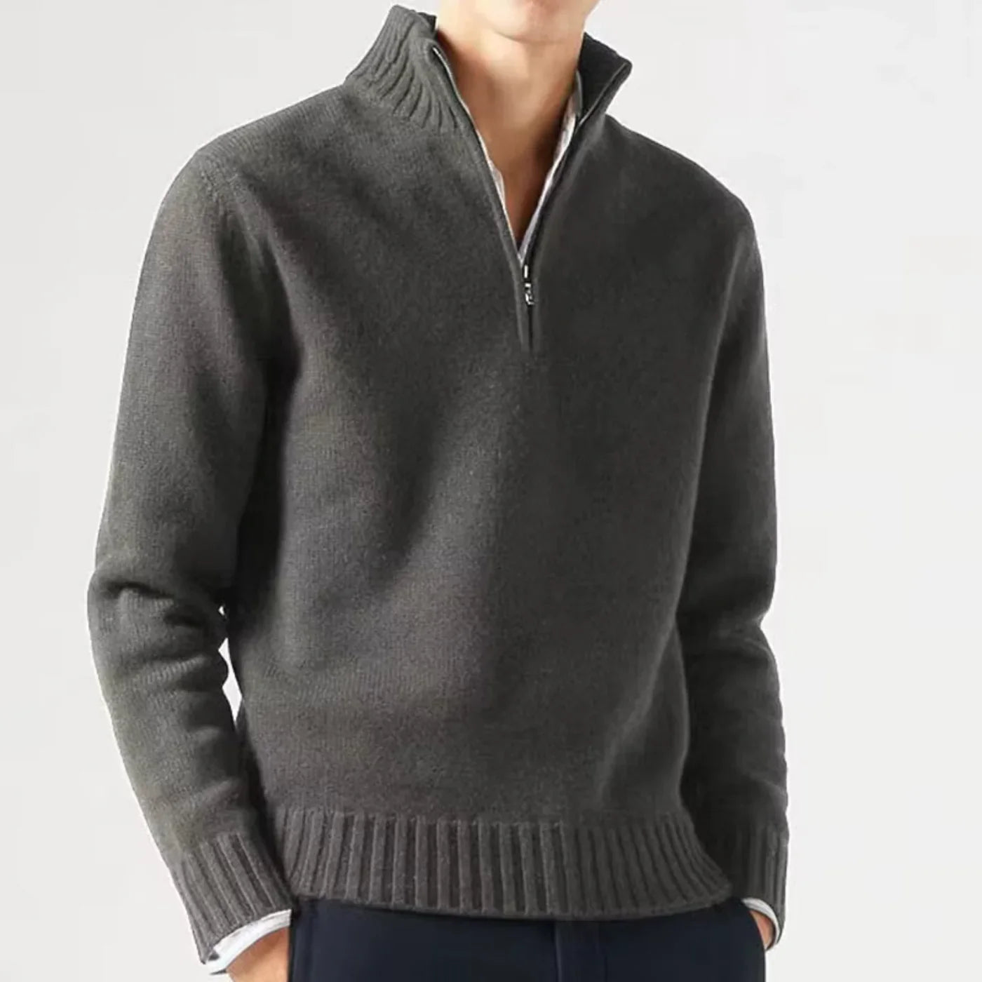 Luciano™ Jersey de Cachemira Elegante