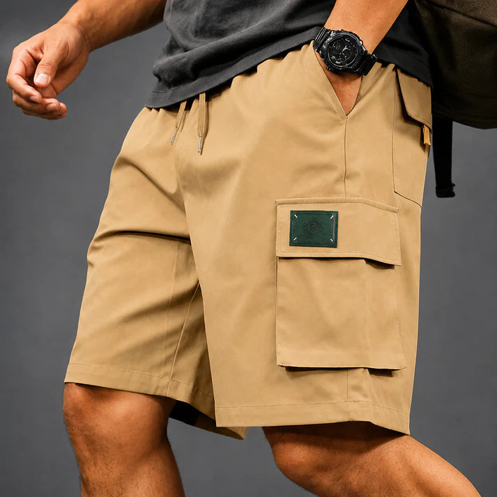 Everett | Pantalones Cortos Cargo de Algodón