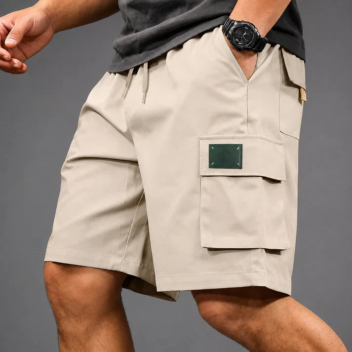 Everett | Pantalones Cortos Cargo de Algodón