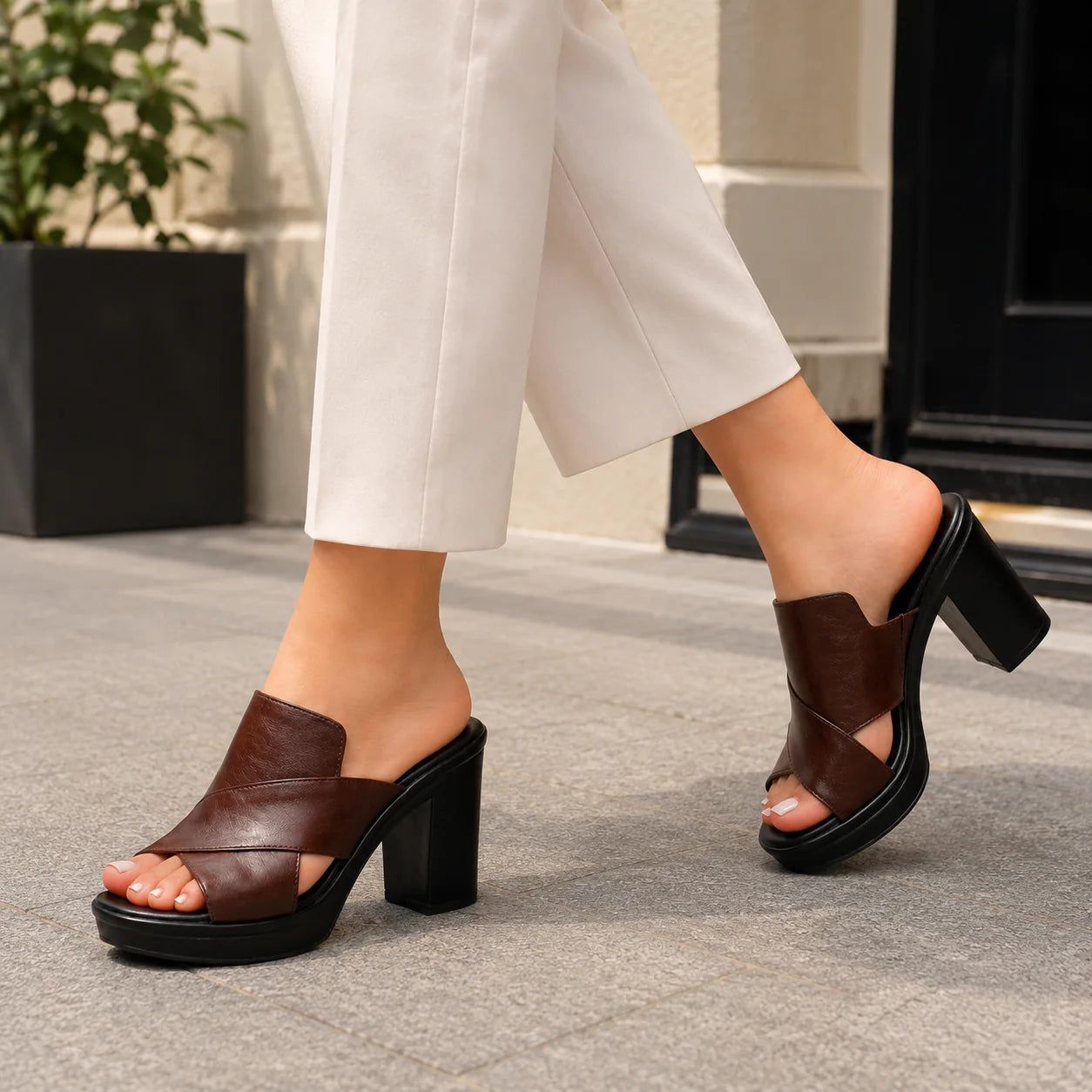 Juliette | Sandalias Elegantes de Tacón