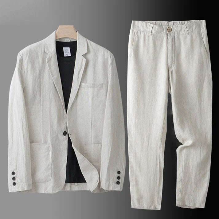 Davenport | Conjunto Elegante de Lino