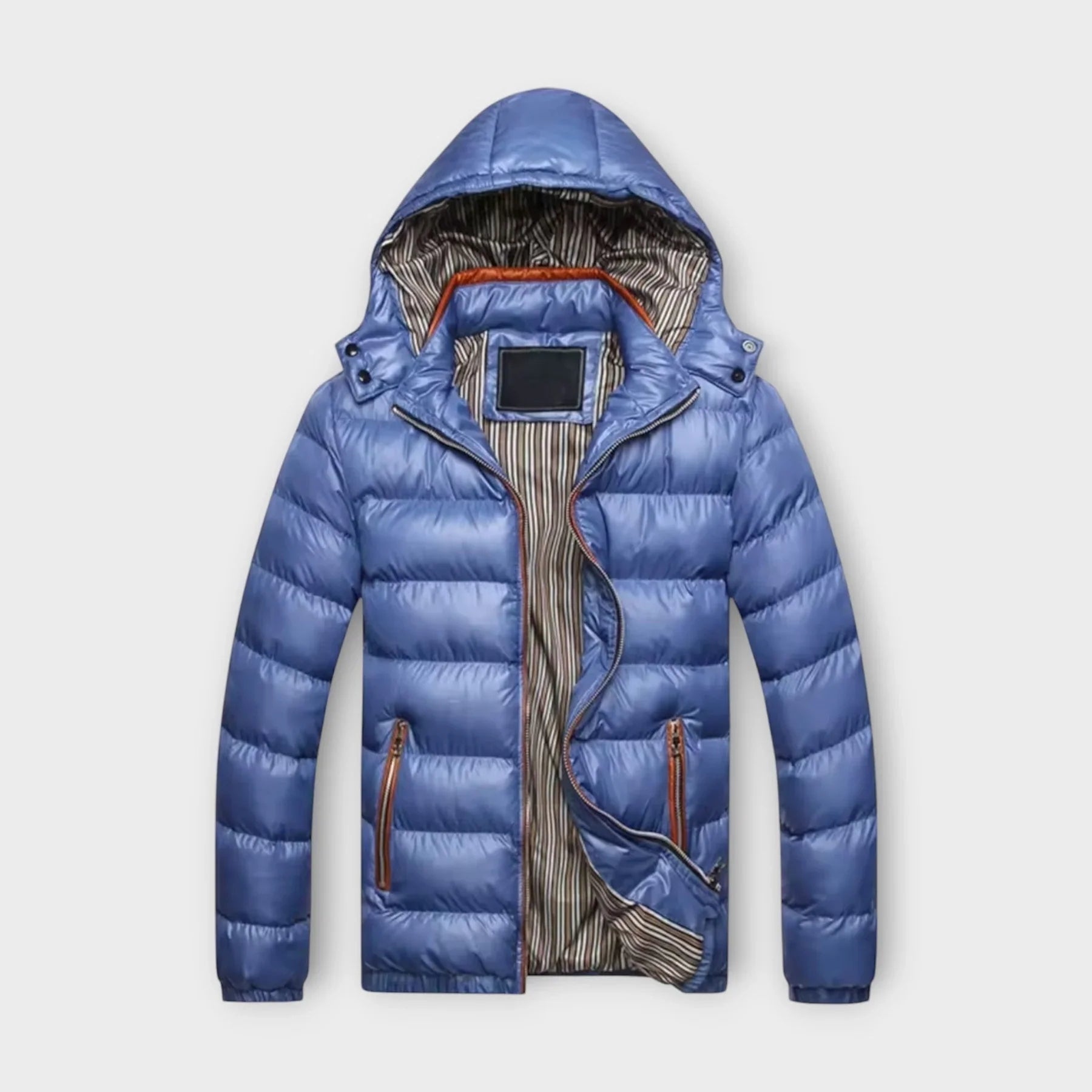 Hugo | Chaqueta Acolchada Térmica con Capucha para Hombre – Máximo Abrigo