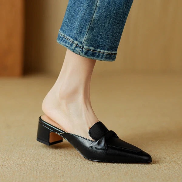 Letizia | Mules de Punta con Lazo