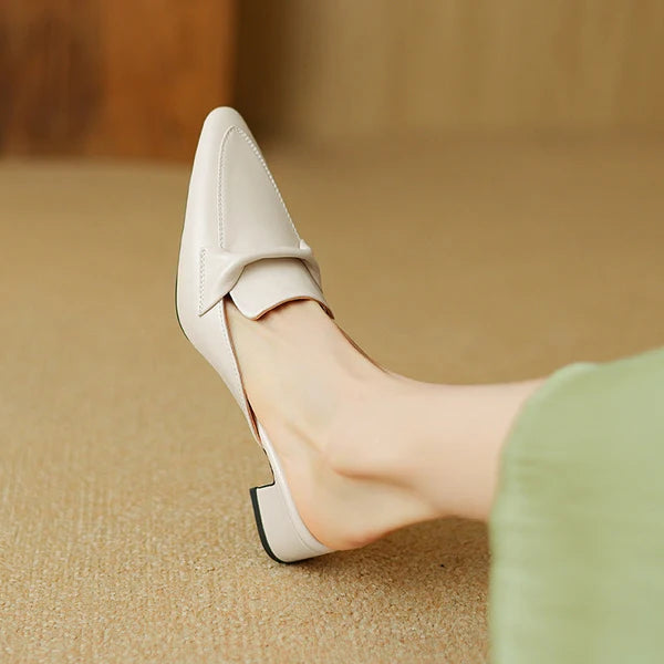 Letizia | Mules de Punta con Lazo