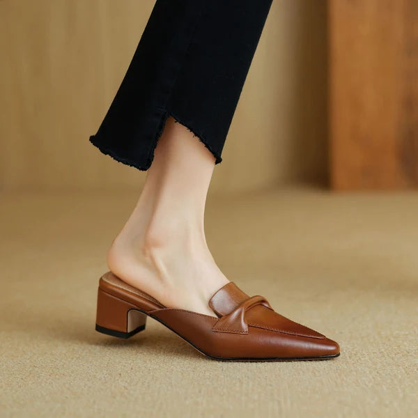 Letizia | Mules de Punta con Lazo