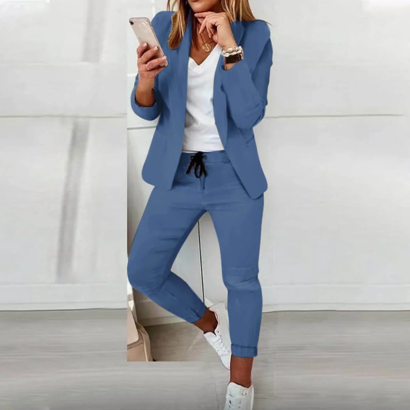 Laura™ Conjunto Elegante (Blazer y pantalón)