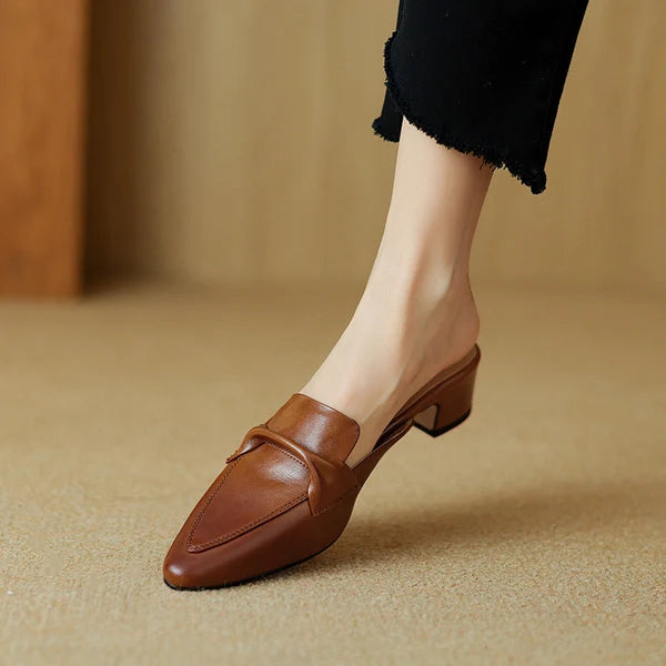 Letizia | Mules de Punta con Lazo