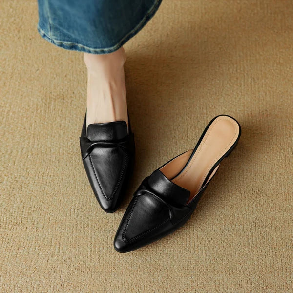 Letizia | Mules de Punta con Lazo