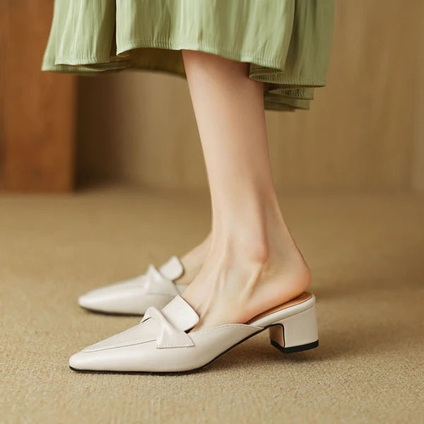 Letizia | Mules de Punta con Lazo