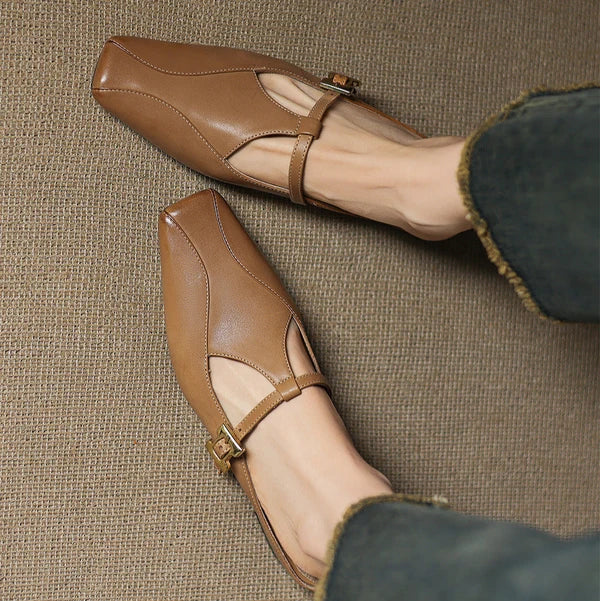 Lavena | Mules con Tira en T