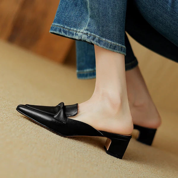 Letizia | Mules de Punta con Lazo