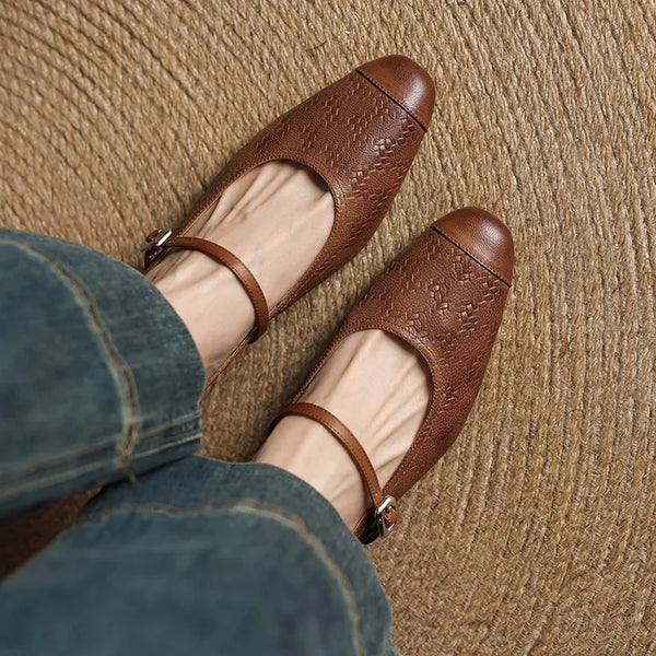 Eliane | Mules Mary Jane con Tacón