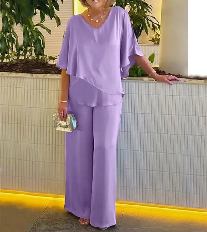 Adela™ Conjunto elegante de dos piezas