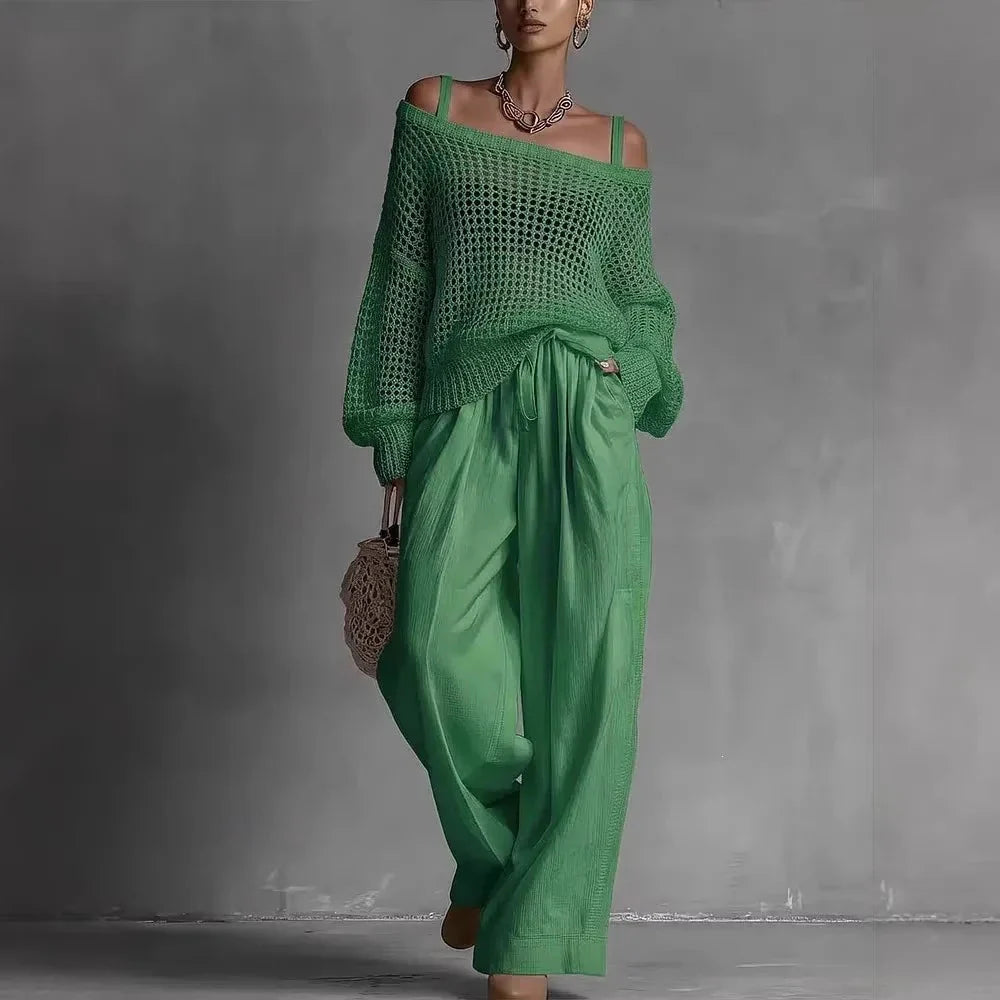 Janice | Conjunto Elegante de Dos Piezas
