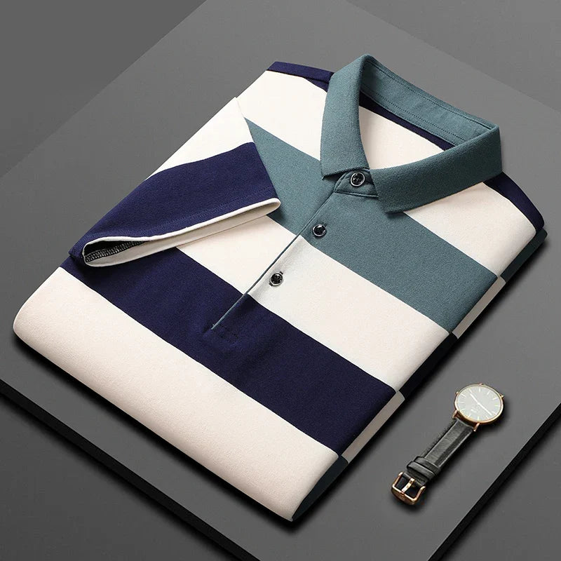 Paco - Polo clásico de rayas para hombre