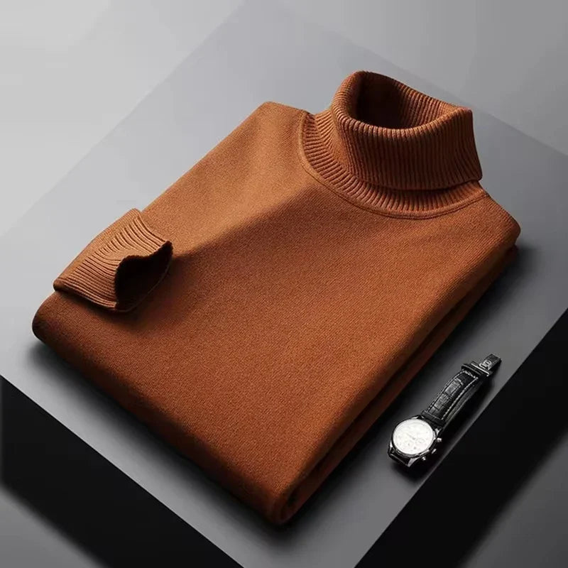 Oxford & Stone | Jersey de Cuello Alto de Cachemira
