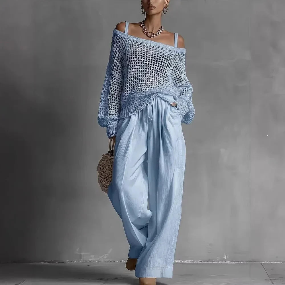 Janice | Conjunto Elegante de Dos Piezas
