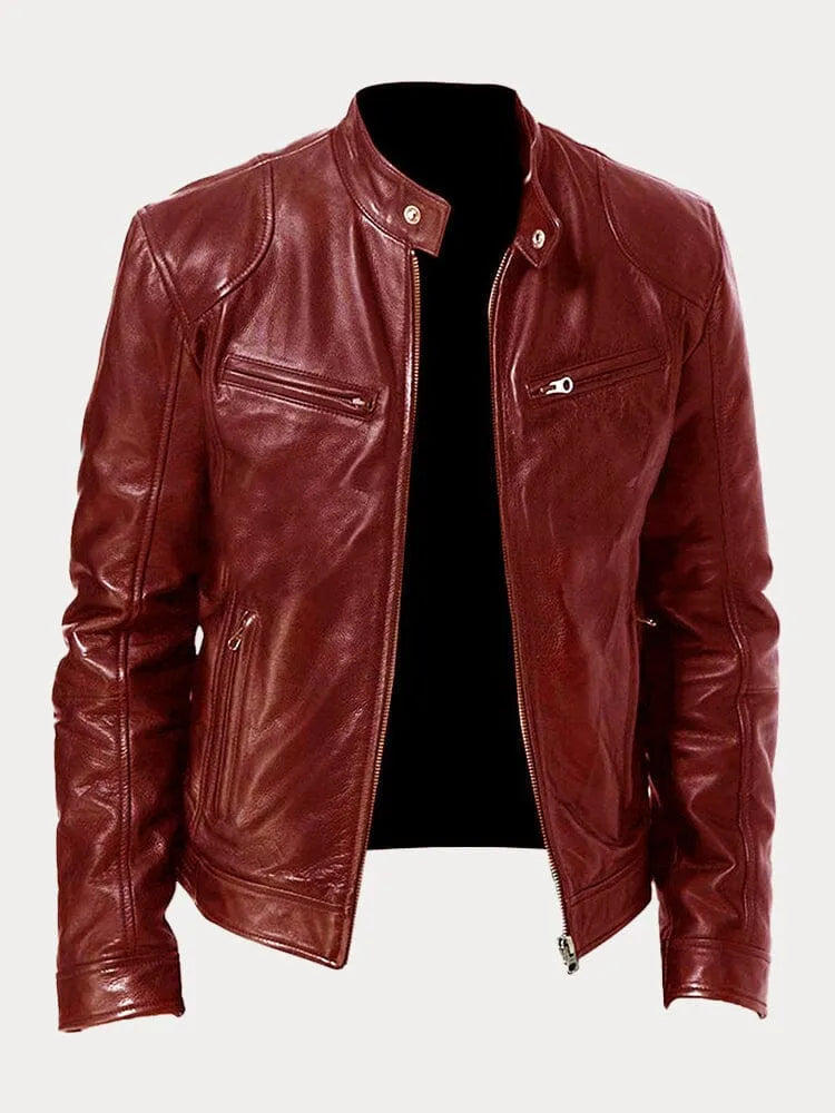 River™ – Chaqueta de cuero clásica para un estilo sin esfuerzo