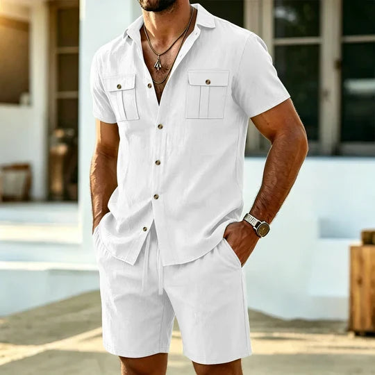 Maël | Conjunto de Lino para Hombre