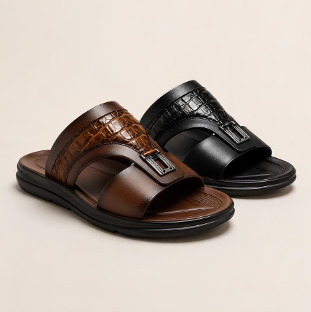 Aurélien | Sandalias Cómodas de Piel para Hombre