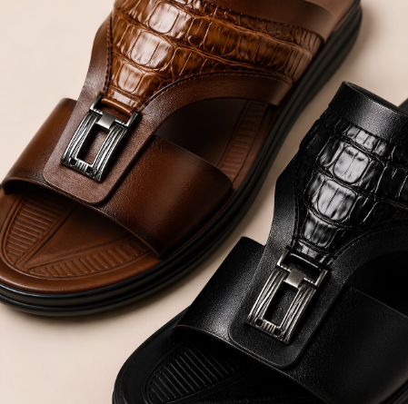 Aurélien | Sandalias Cómodas de Piel para Hombre